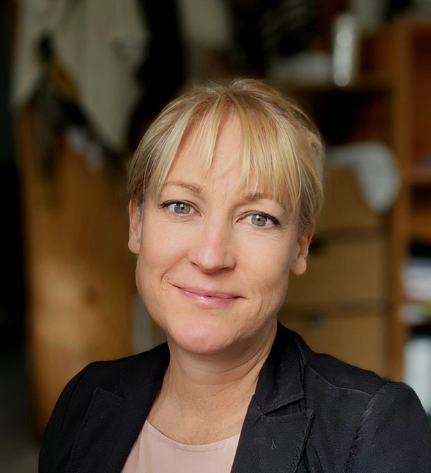 Tracie Heasman, owner-operator of Pukeko Rental Managers Hamilton, in a dark blazer.